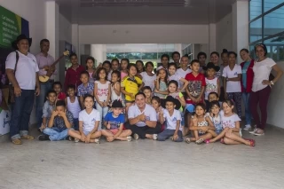 Intercambio cultural entre escuelas de danza llanera apoyadas por la ARN en el departamento de Casanare.